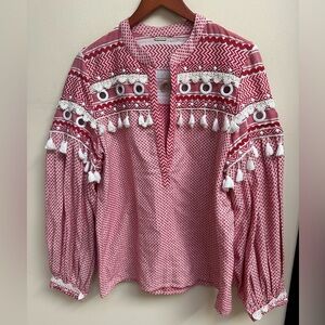 Dodo Baror Nathaniel Top with Tassels